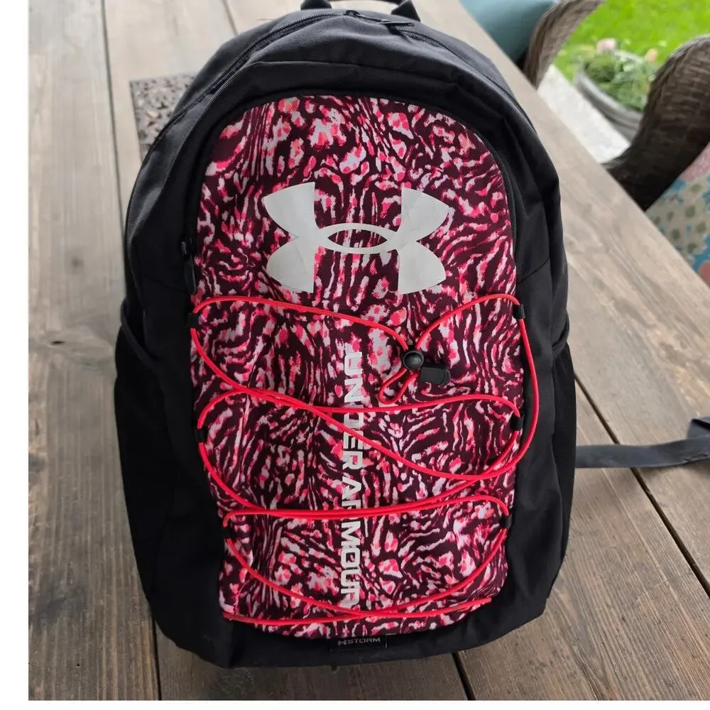 UNDER ARMOUR Hustle Sport Backpack in Raspberry Pink